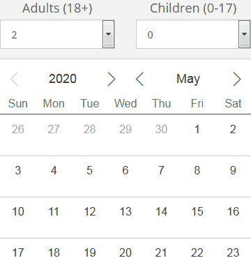 booking calendar