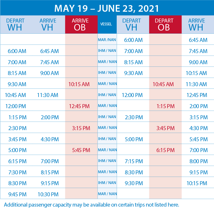 schedule may to june