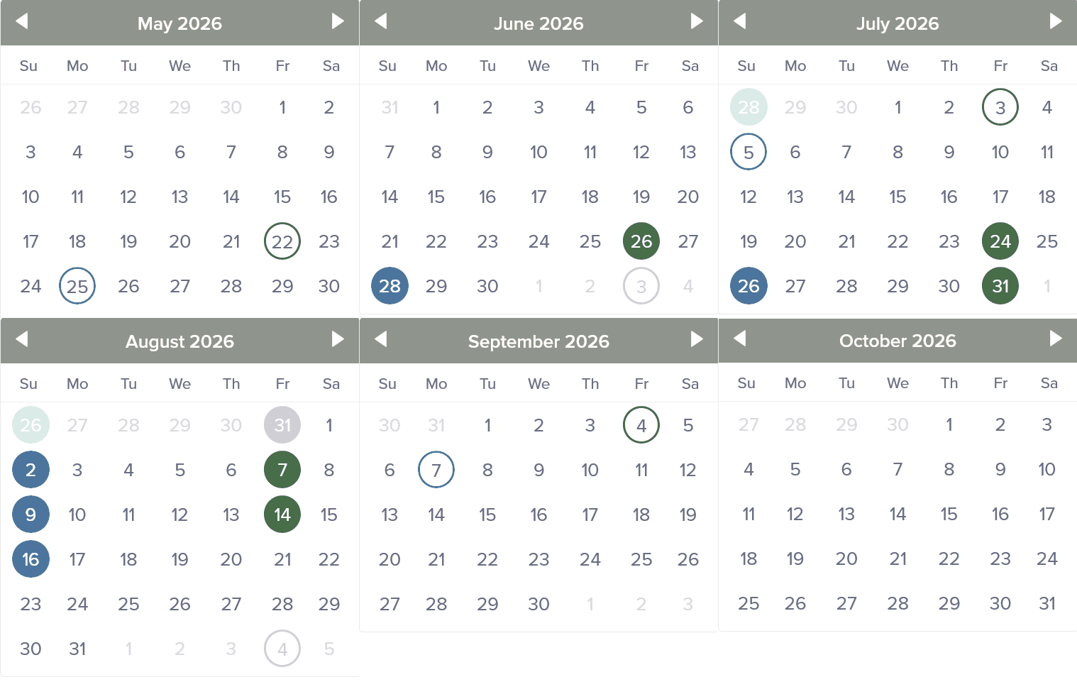 ny mv ferry calendar