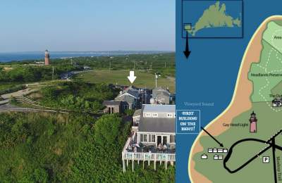 aquinnah circle aerial view