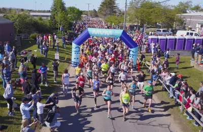 marathon start YMCA oak bluffs