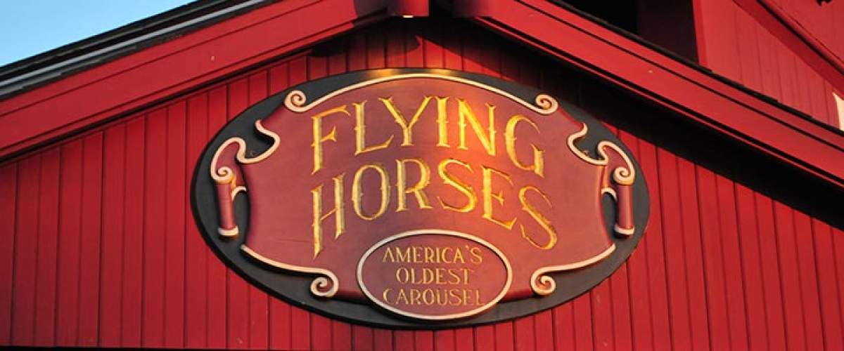 flying horses sign